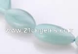 CAM50 flat teardrop natural amazonite 13*22mm beads Wholesale