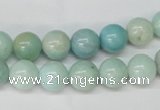 CAM600 15.5 inches 10mm round Chinese amazonite gemstone beads