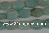 CAM621 15.5 inches 6*8mm oval Chinese amazonite gemstone beads