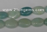 CAM623 15.5 inches 10*14mm oval Chinese amazonite gemstone beads