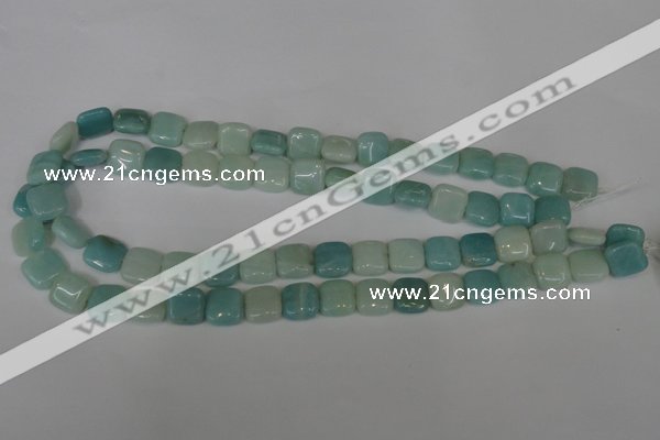 CAM625 15.5 inches 12*12mm square Chinese amazonite gemstone beads