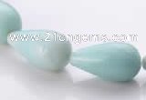 CAM69 natural amazonite 12*22mm teardrop beads Wholesale