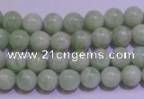 CAM752 15.5 inches 8mm round natural amazonite gemstone beads