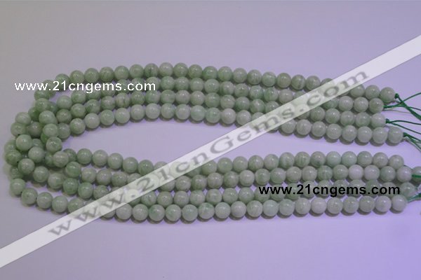 CAM752 15.5 inches 8mm round natural amazonite gemstone beads