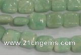 CAM850 15.5 inches 12*12mm square natural Russian amazonite beads