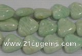 CAM856 15.5 inches 12*12mm triangle natural Russian amazonite beads