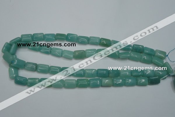 CAM932 15.5 inches 10*14mm rectangle amazonite gemstone beads