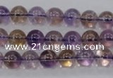 CAN03 15.5 inches 10mm round natural ametrine gemstone beads