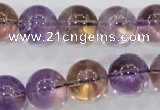 CAN07 15.5 inches 18mm round natural ametrine gemstone beads