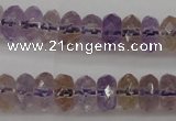 CAN159 15.5 inches 5*8mm faceted rondelle natural ametrine beads