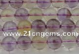 CAN167 15.5 inches 8mm round natural ametrine beads wholesale