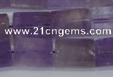 CAN182 15.5 inches 13*18mm faceted tube natural ametrine beads