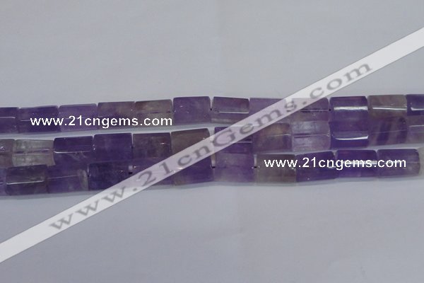 CAN182 15.5 inches 13*18mm faceted tube natural ametrine beads