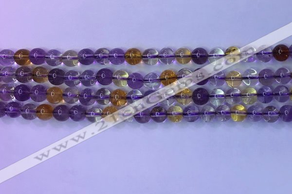 CAN220 15.5 inches 6mm round ametrine gemstone beads wholesale