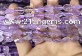 CAN235 15.5 inches 8*12mm faceted oval ametrine beads wholesale