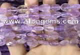 CAN236 15.5 inches 10*14mm faceted oval ametrine beads wholesale