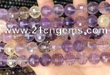 CAN255 15.5 inches 12mm pumpkin ametrine gemstone beads