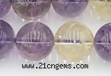 CAN264 15.5 inches 14mm round ametrine gemstone beads