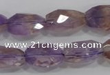 CAN29 15.5 inches 15*20mm faceted nugget natural ametrine beads