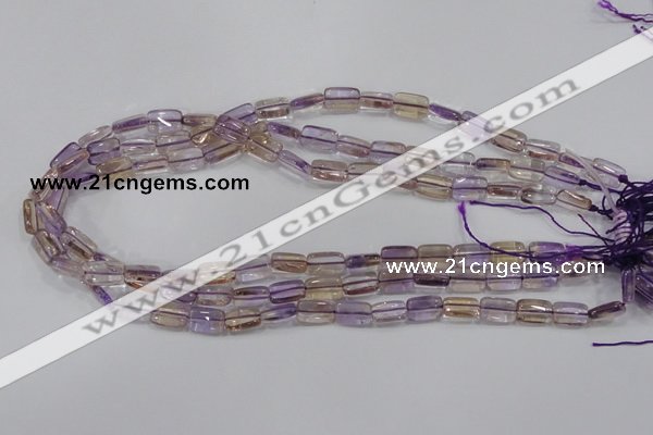 CAN37 15.5 inches 8*12mm rectangle natural ametrine gemstone beads