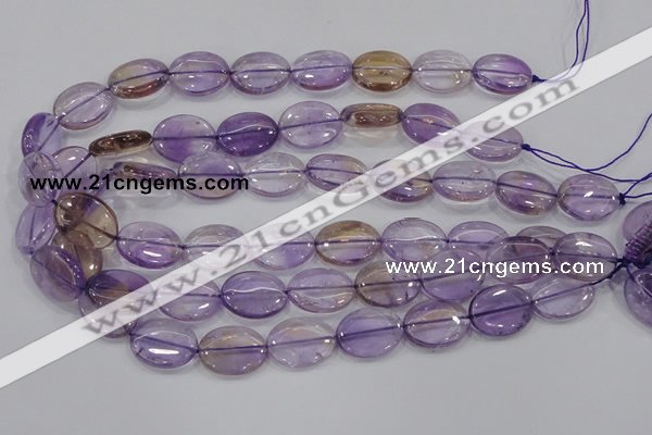 CAN50 15.5 inches 15*20mm oval natural ametrine gemstone beads