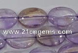 CAN51 15.5 inches 16*22mm oval natural ametrine gemstone beads