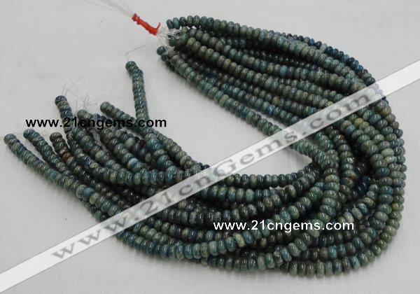 CAP03 16 inches 5*8mm rondelle apatite gemstone beads wholesale