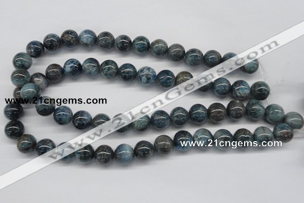 CAP07 15.5 inches 14mm round apatite gemstone beads wholesale