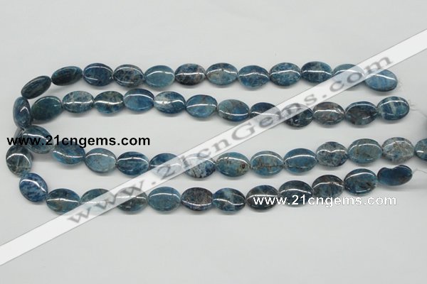 CAP09 15.5 inches 12*16mm oval apatite gemstone beads wholesale