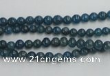 CAP201 15.5 inches 4mm round natural apatite gemstone beads