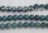 CAP202 15.5 inches 6mm round natural apatite gemstone beads