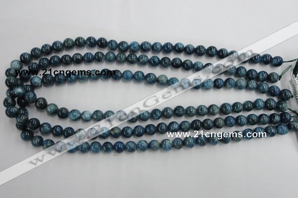 CAP203 15.5 inches 8mm round natural apatite gemstone beads