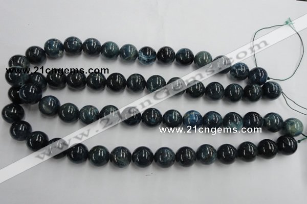 CAP205 15.5 inches 13mm round natural apatite gemstone beads