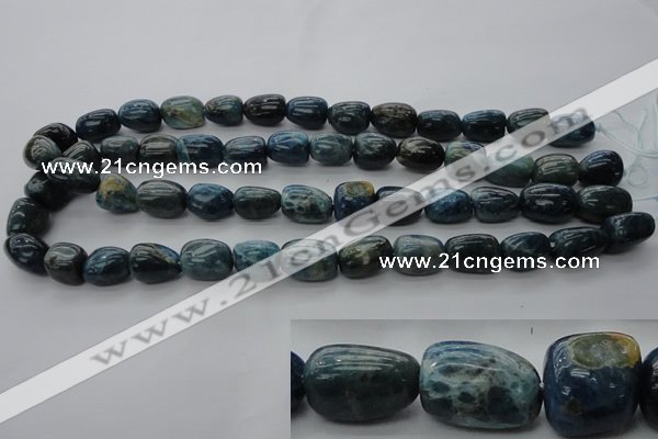 CAP315 15.5 inches 10*14mm nuggets natural apatite gemstone beads