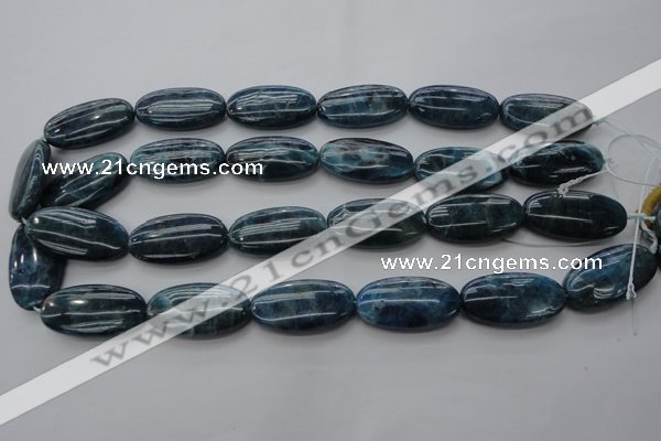 CAP335 15.5 inches 15*30mm oval natural apatite gemstone beads