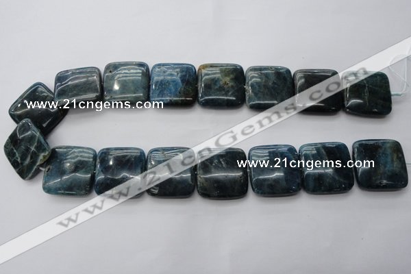 CAP357 15.5 inches 25*25mm square natural apatite gemstone beads