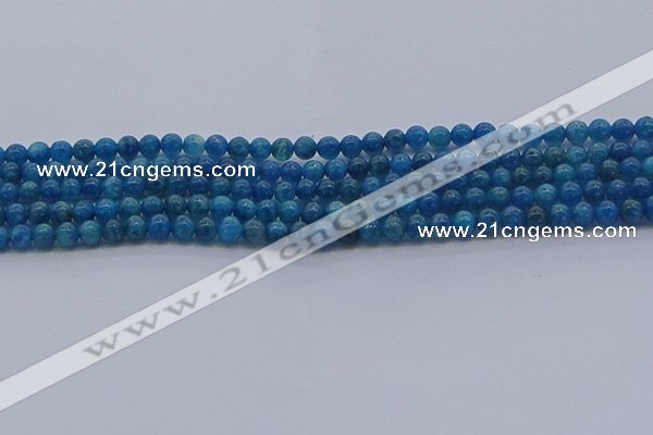 CAP360 15.5 inches 4mm round apatite gemstone beads wholesale