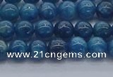 CAP361 15.5 inches 6mm round apatite gemstone beads wholesale