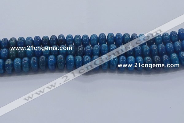 CAP372 15.5 inches 7*12mm rondelle apatite gemstone beads