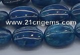 CAP384 15.5 inches 10*14mm oval apatite gemstone beads