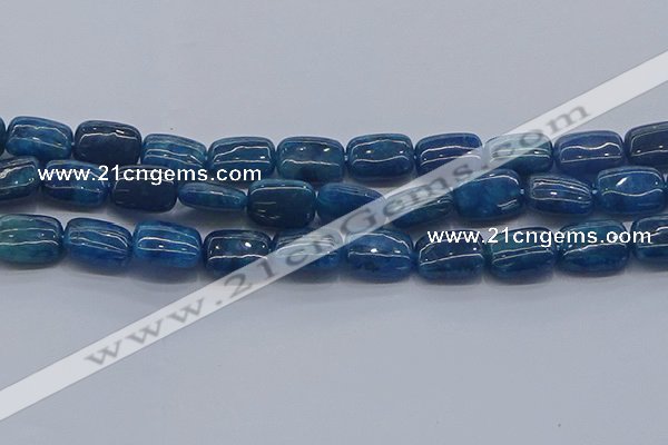 CAP386 15.5 inches 10*14mm rectangle apatite gemstone beads