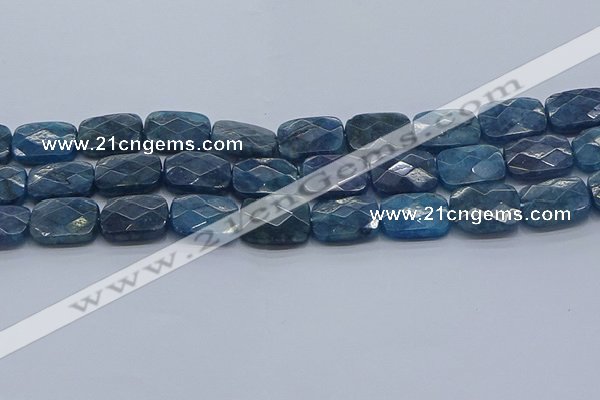 CAP397 15.5 inches 12*16mm faceted rectangle apatite gemstone beads