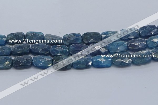 CAP398 15.5 inches 13*18mm faceted rectangle apatite gemstone beads