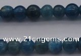 CAP400 15.5 inches 4mm round A grade natural apatite beads