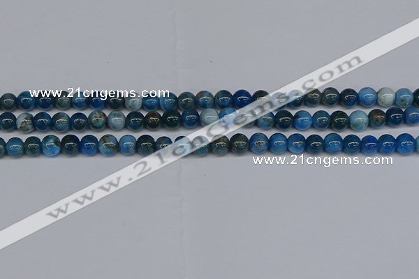 CAP411 15.5 inches 6mm round apatite gemstone beads wholesale