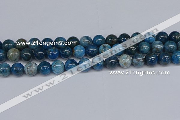 CAP414 15.5 inches 12mm round apatite gemstone beads wholesale