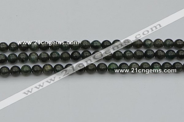 CAP512 15.5 inches 8mm round green apatite gemstone beads