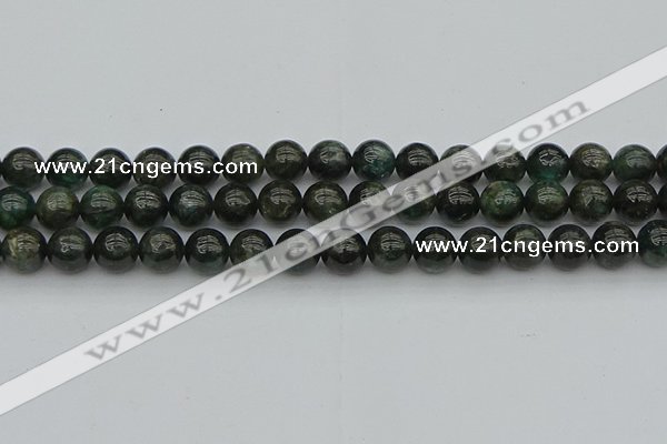 CAP513 15.5 inches 10mm round green apatite gemstone beads