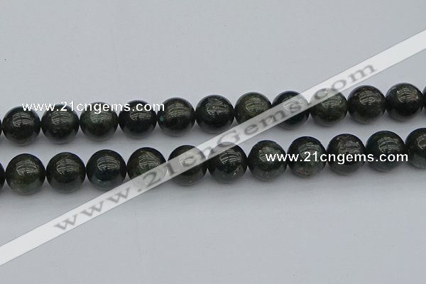 CAP515 15.5 inches 14mm round green apatite gemstone beads