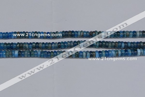 CAP526 15.5 inches 3*5mm rondelle apatite gemstone beads